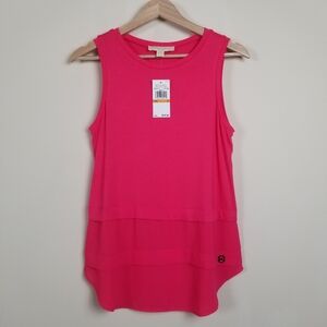 Michael Kors Sleeveless Tiered Top Size Small NWT